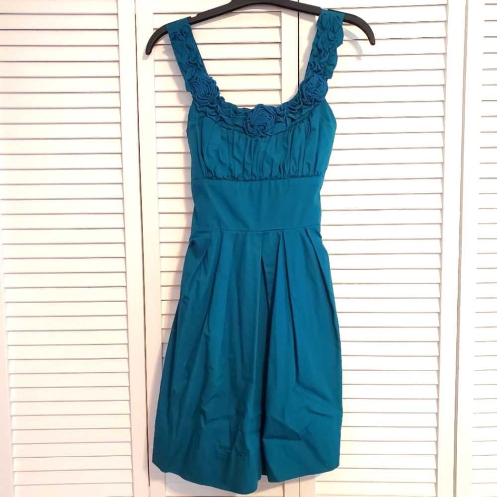 Teal Blue Dress Size 3